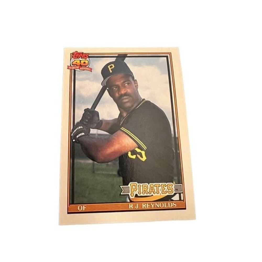R.J. Reynolds Pirates MLB Topps Baseball Card